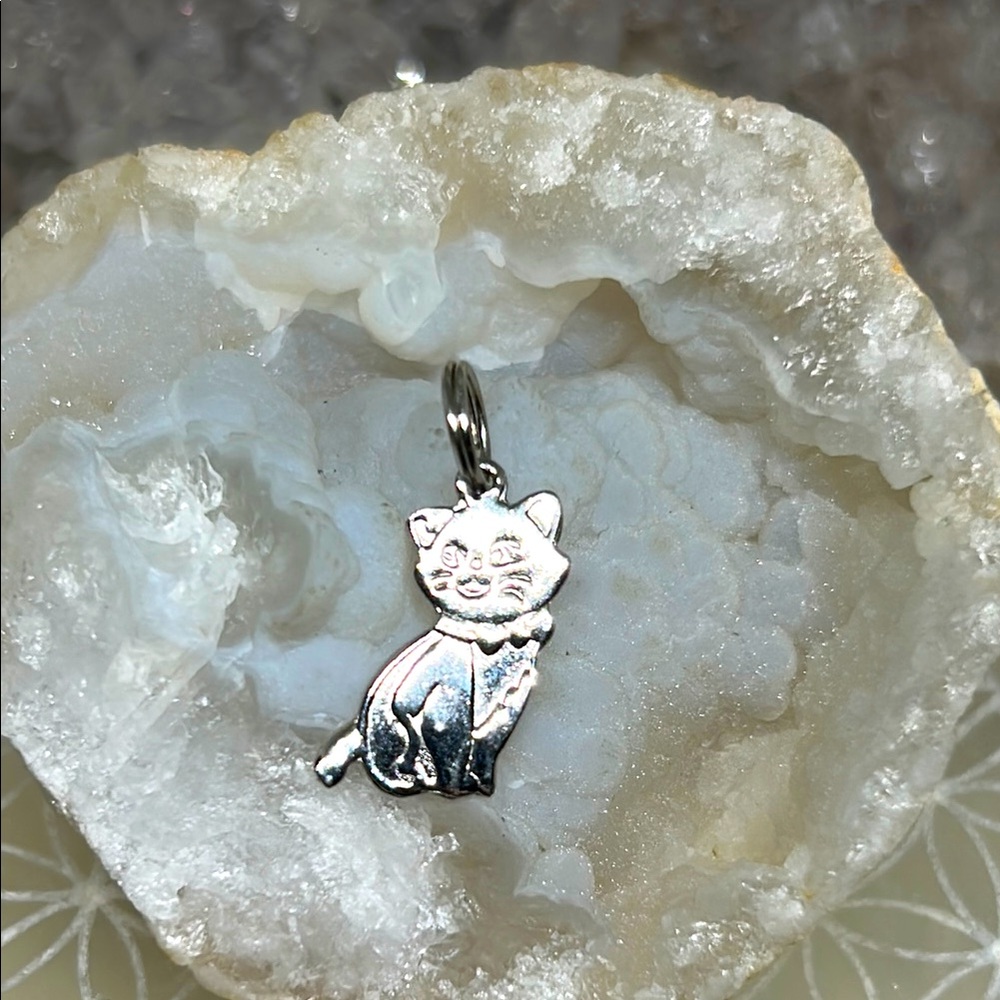 Arstocats Toulouse Cat Sterling Silver charm pendant